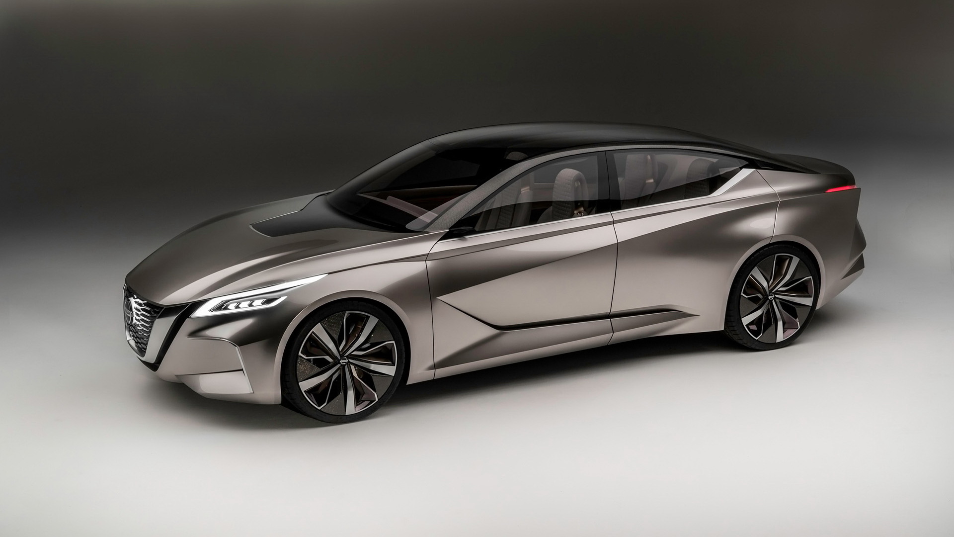 日产nissan vmotion2.0汽车,这硬朗的线条让汽车显得犀利!