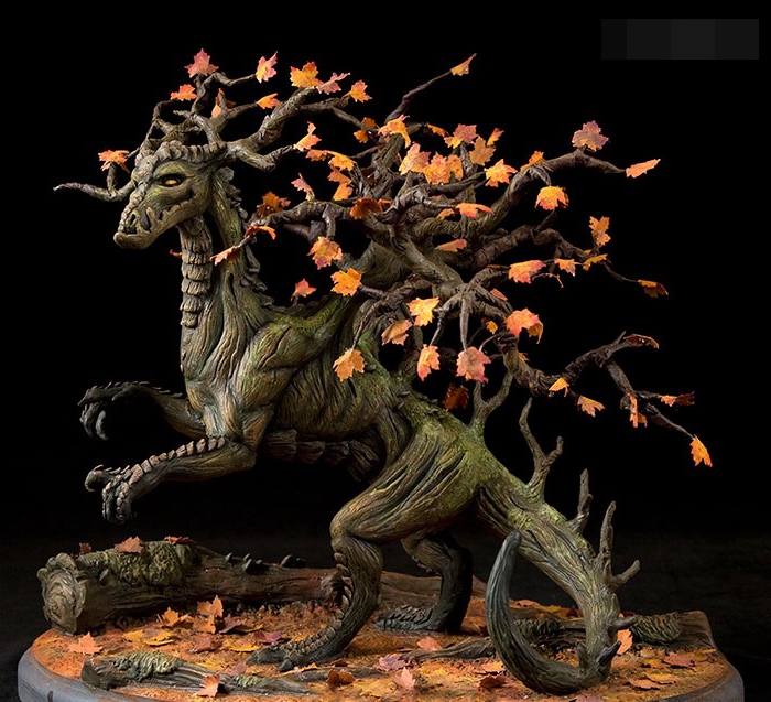 超级可爱的"树龙",这次才是园艺大师该有的作品!